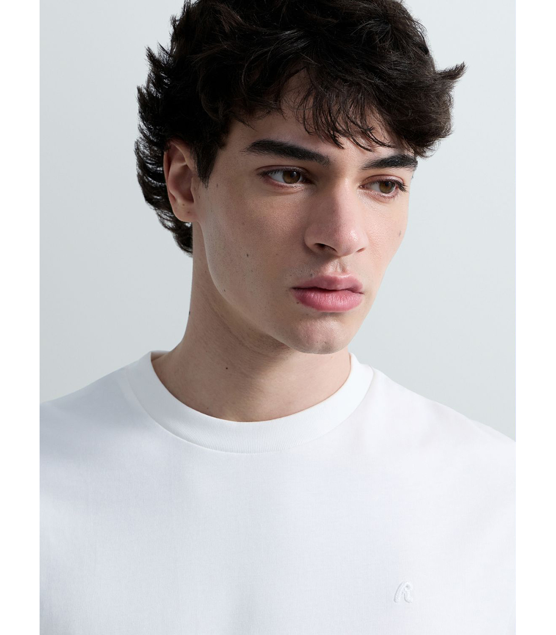 ヘビーコットンジャージーRロゴTシャツ 詳細画像 ホワイト 5